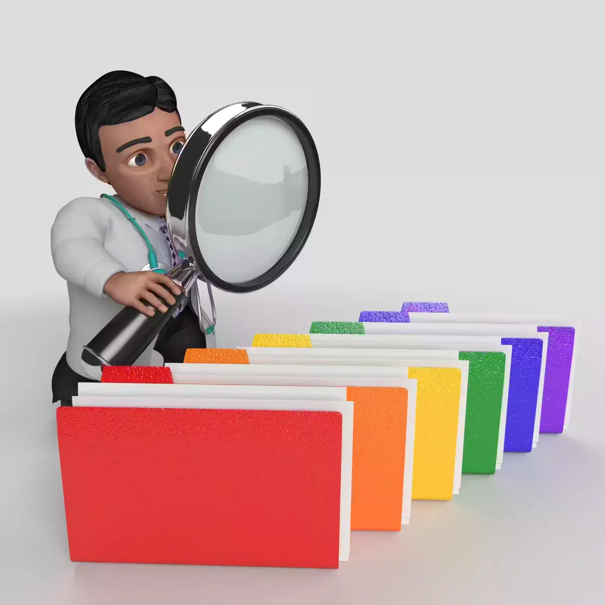 Scattered notes resolving into one searchable company knowledge base